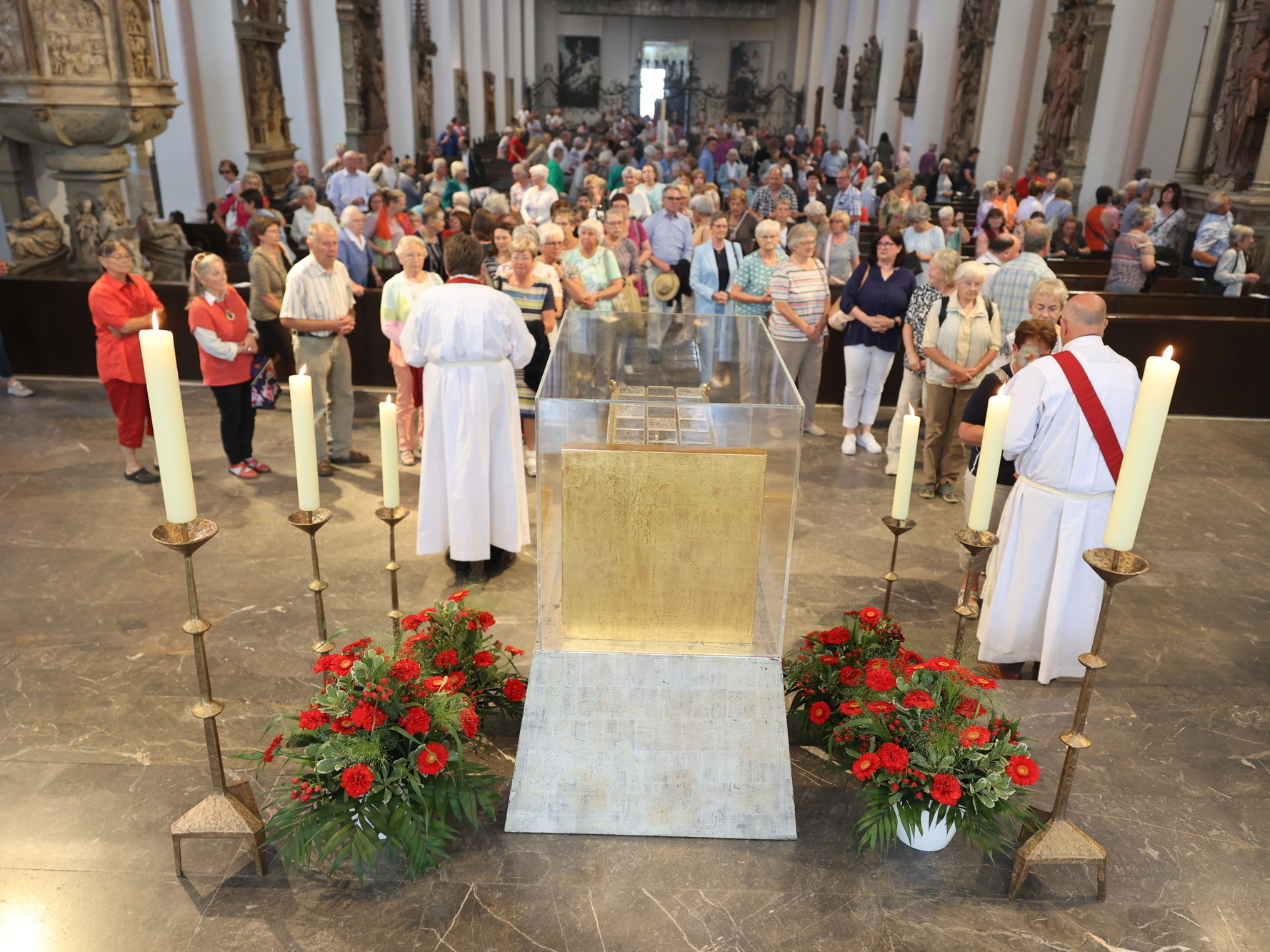 Einzelsegen während der Kiliani-Wallfahrtswoche