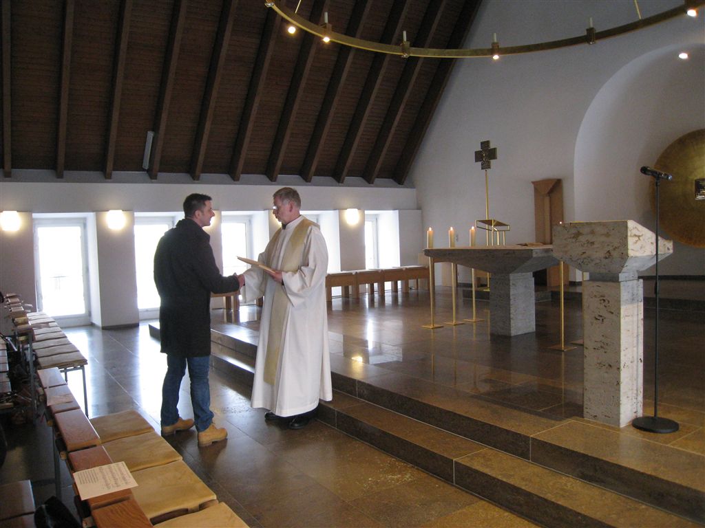 Einführungskurs für Kommunionhelfer in Himmelspforten am 23.02.2013