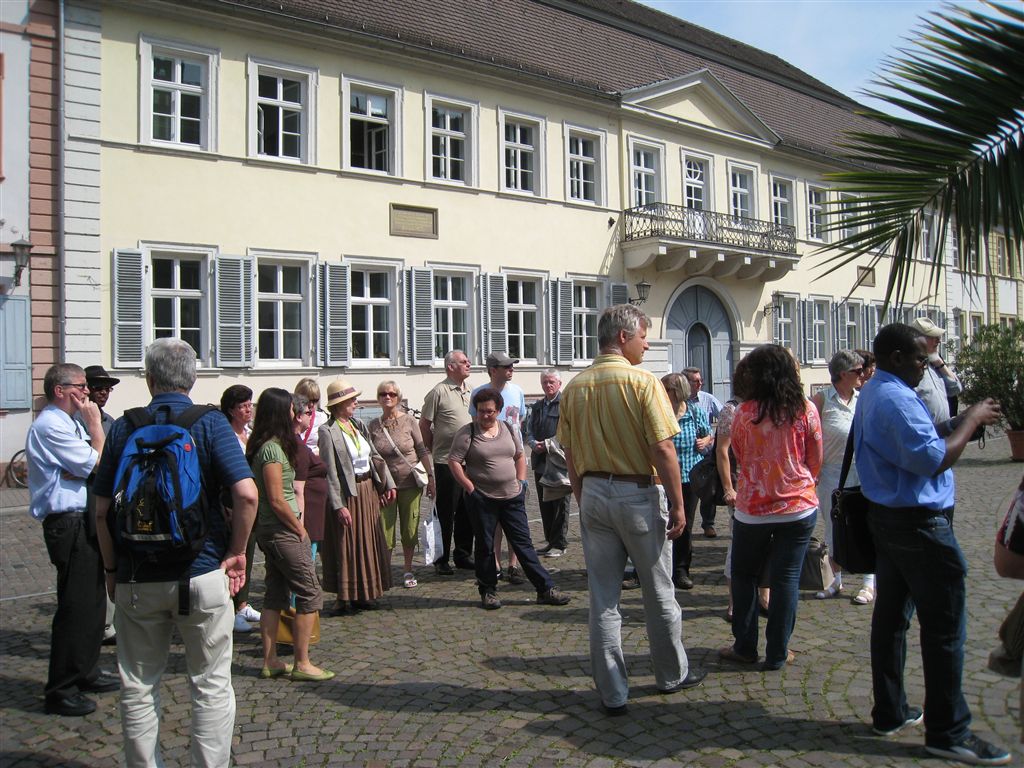 Ausflug des Dekanates Würzburg links des Mains nach Heidelberg u. Schwetzingen