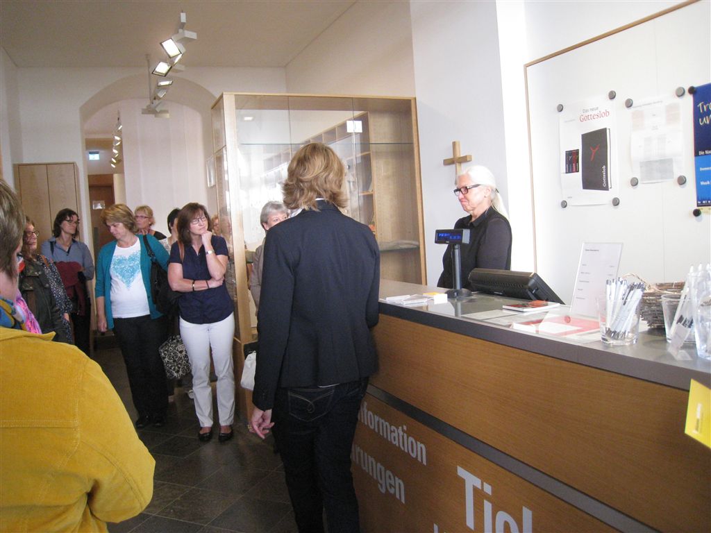 Dekanatstreffen der Pfarrsekretärinnen von Würzburg Stadt am 01.10.14