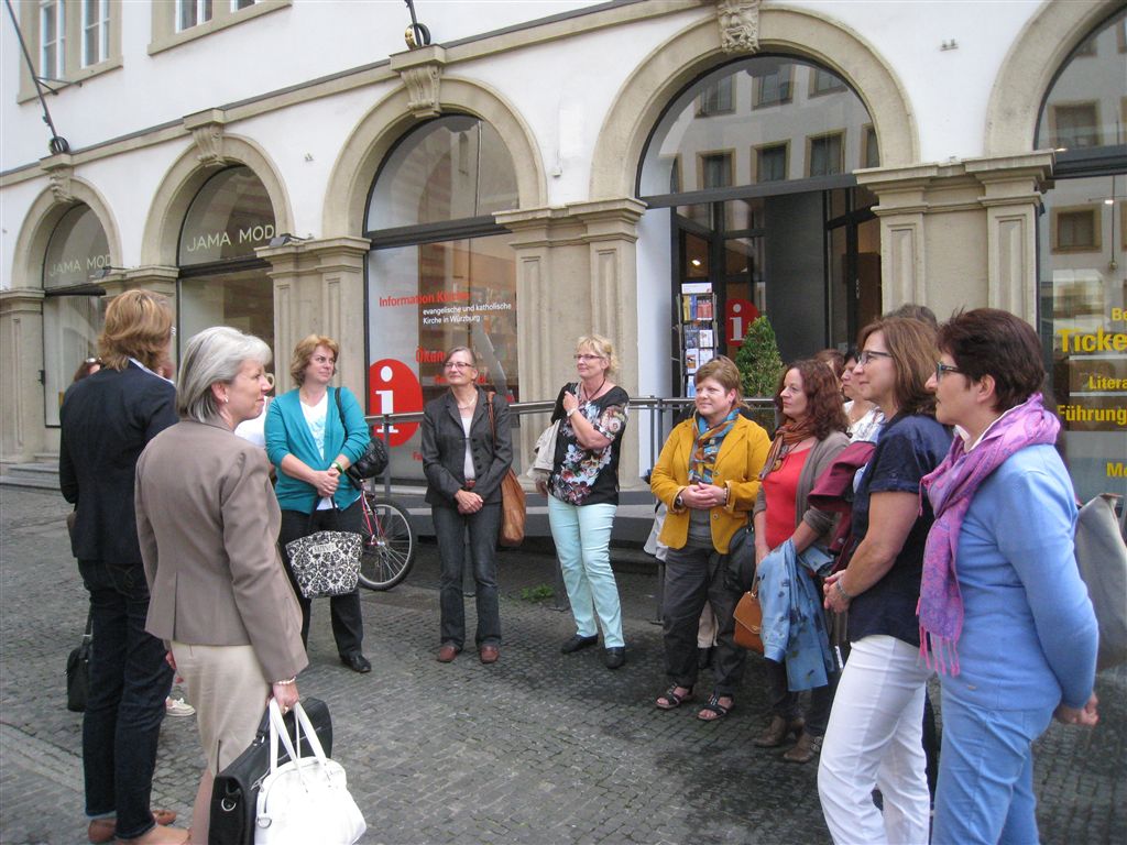 Dekanatstreffen der Pfarrsekretärinnen von Würzburg Stadt am 01.10.14