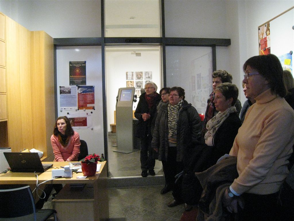 Dekanatstreffen der Pfarrsekretärinnen r.d.M. am 01.12.2014