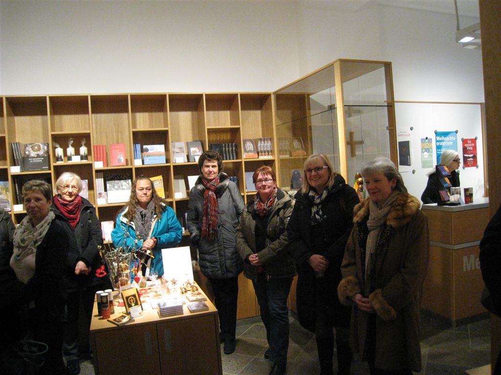 Dekanatstreffen der Pfarrsekretärinnen r.d.M. am 01.12.2014